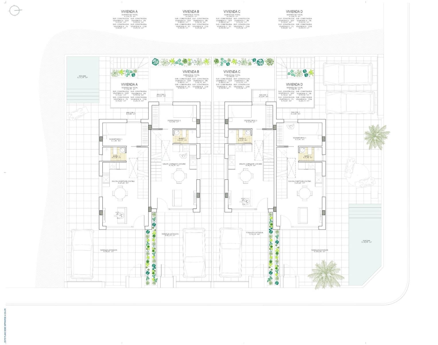 3 slaapkamer Villa te koop in Puerto de Mazarron met zwembad - € 350.000 (Ref: 8879968)