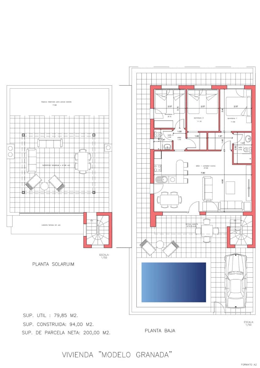 3 slaapkamer Villa te koop in La Pinilla - € 254.730 (Ref: 8888713)