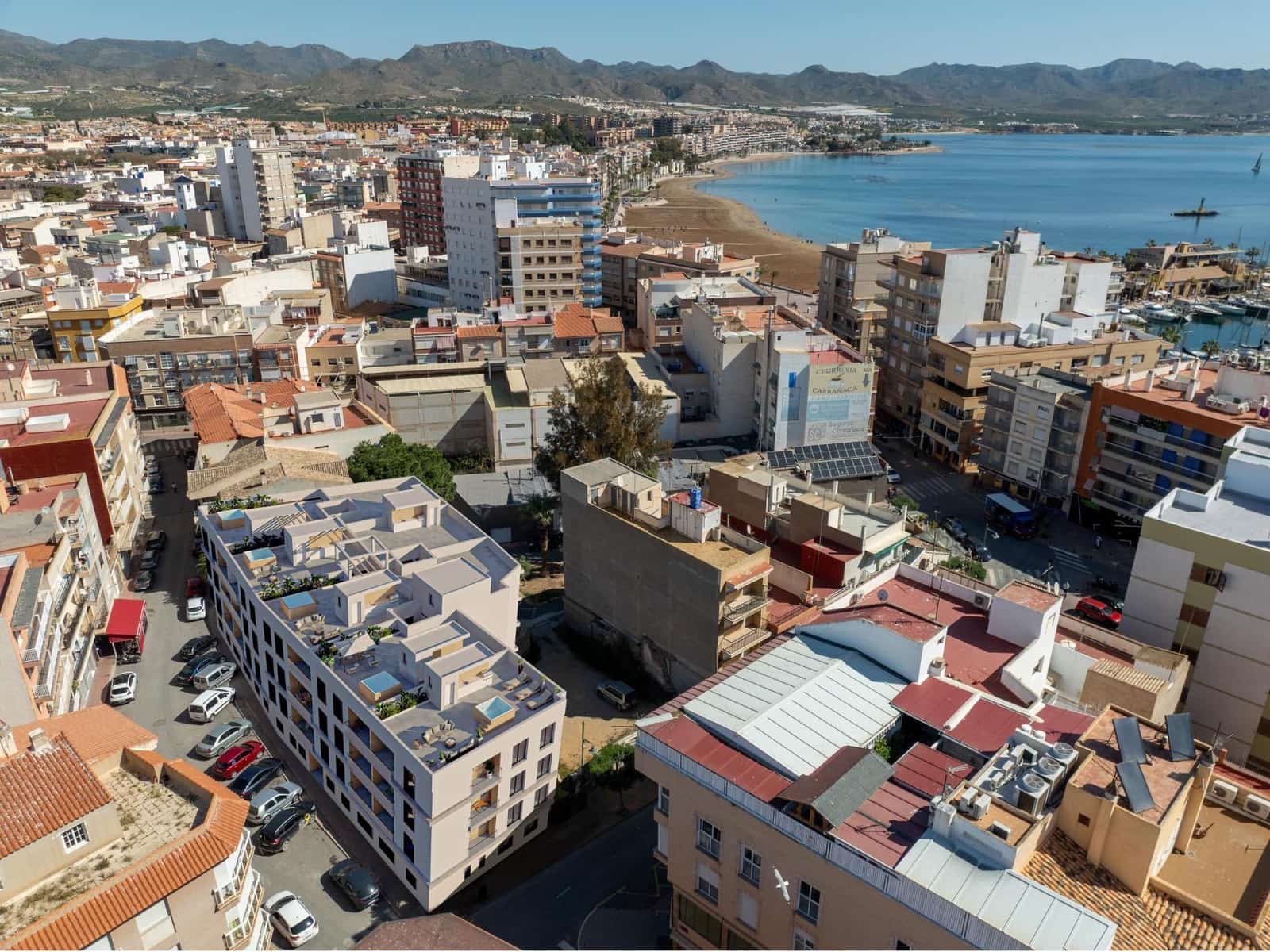 Piso de 2 habitaciones en Puerto de Mazarron en venta con garaje - 190.500 € (Ref: 9007728)