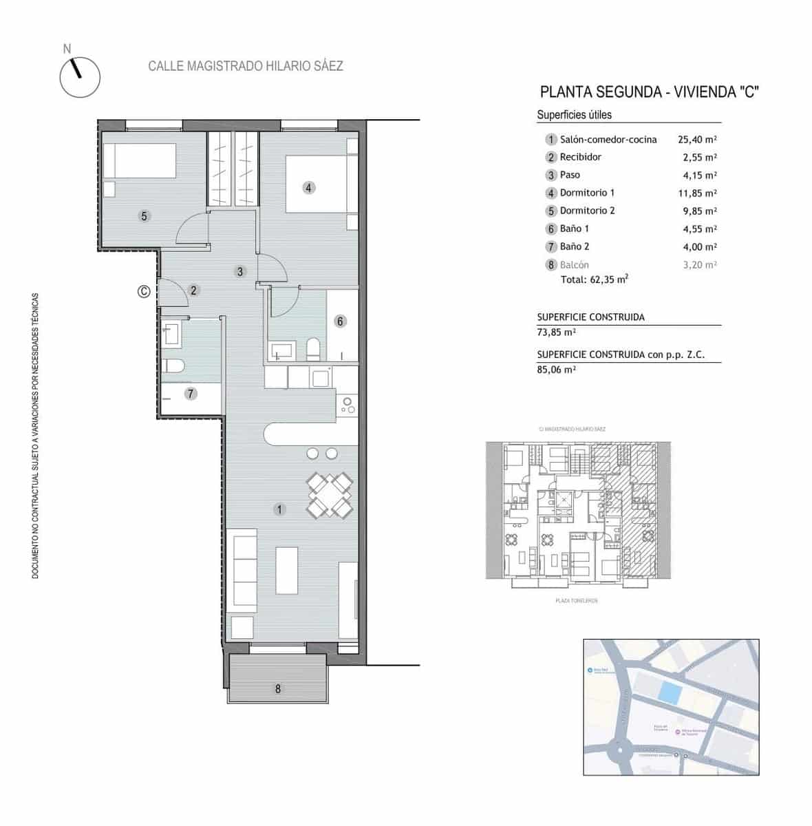 2 chambre Appartement à vendre à Puerto de Mazarron - 179 900 € (Ref: 9007729)