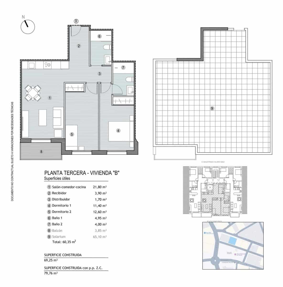 2 chambre Appartement à vendre à Puerto de Mazarron - 179 900 € (Ref: 9007729)