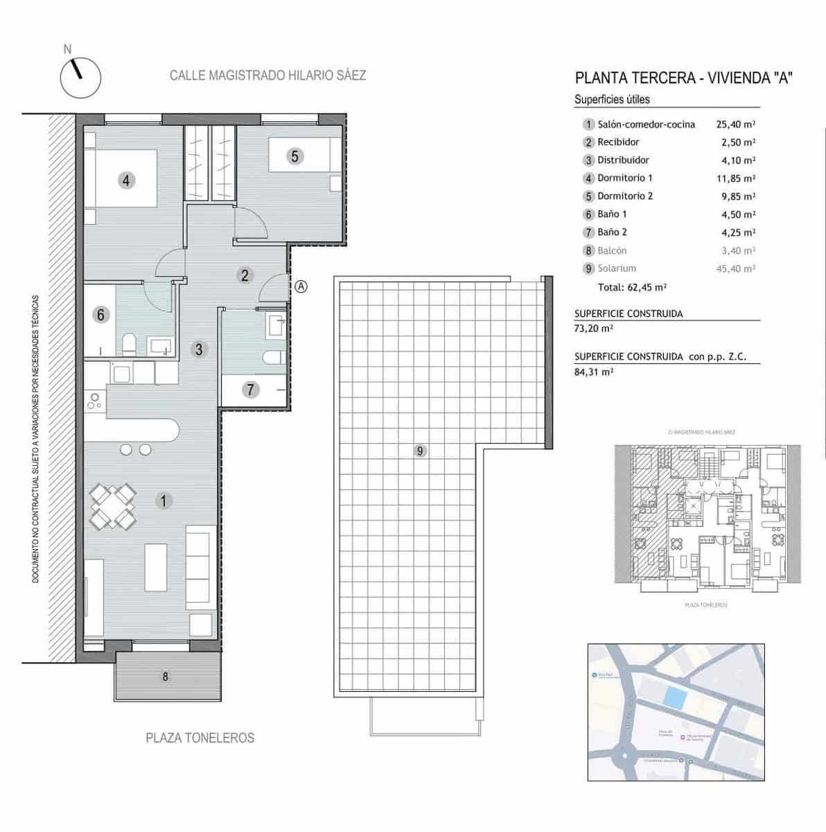 2 chambre Appartement à vendre à Puerto de Mazarron - 179 900 € (Ref: 9007729)