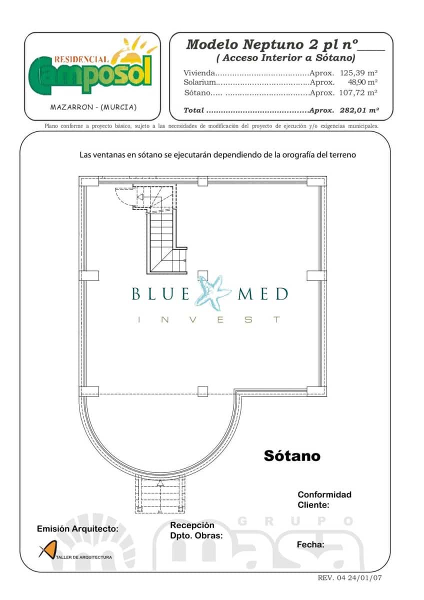 3 soveværelse Villa til salg i Camposol med swimmingpool garage - € 322.900 (Ref: 9020890)