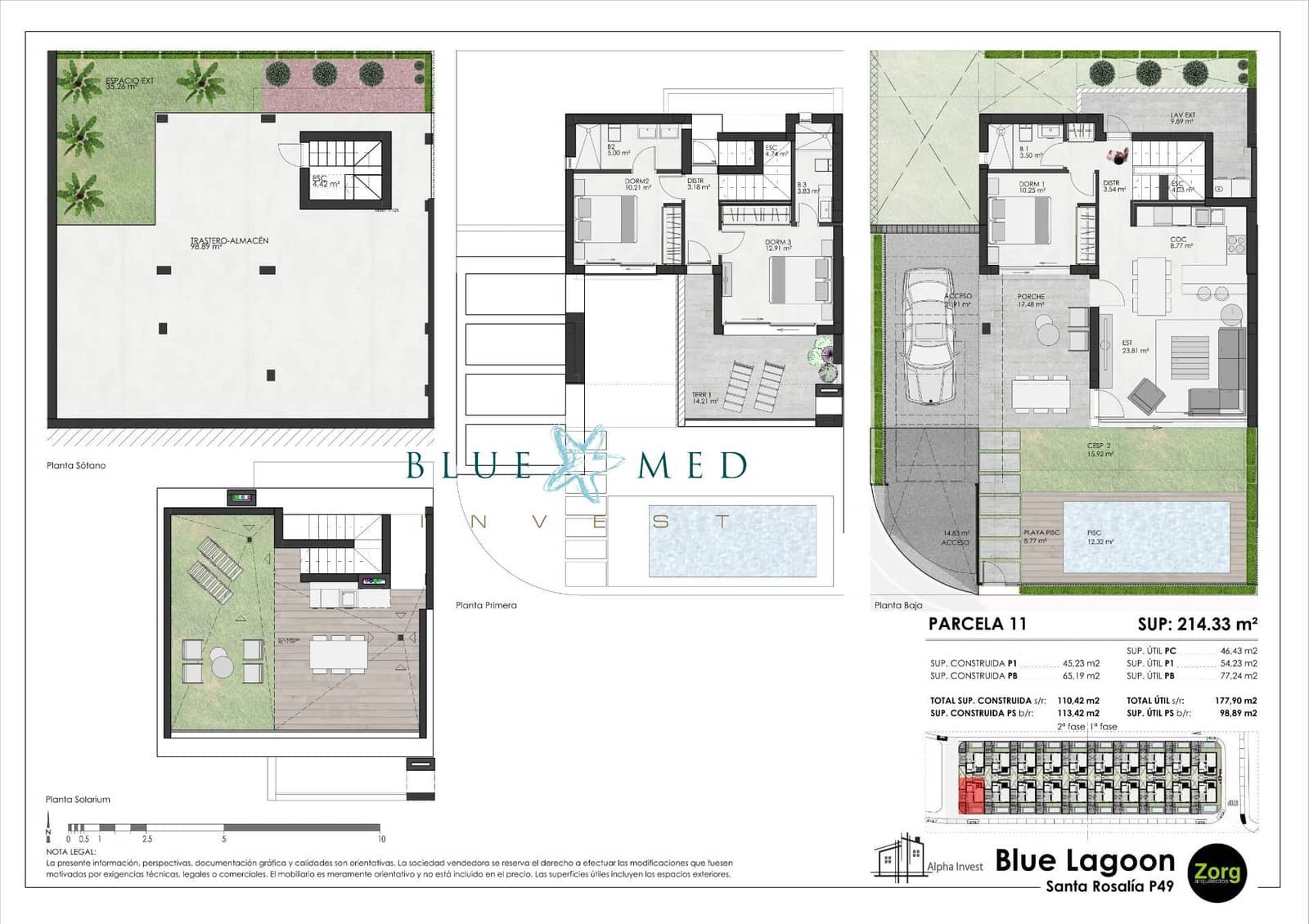 3 bedroom Villa for sale in Los Alcazares with pool - € 515,000 (Ref: 9068795)