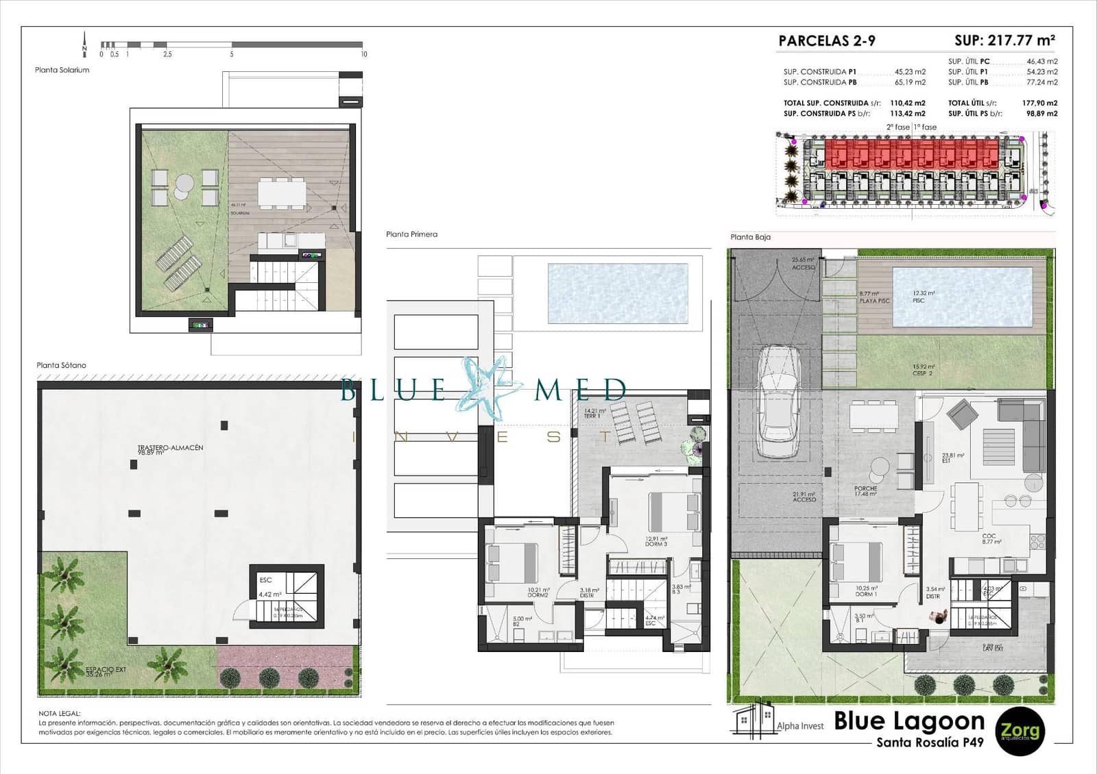 3 bedroom Villa for sale in Los Alcazares with pool - € 515,000 (Ref: 9068795)