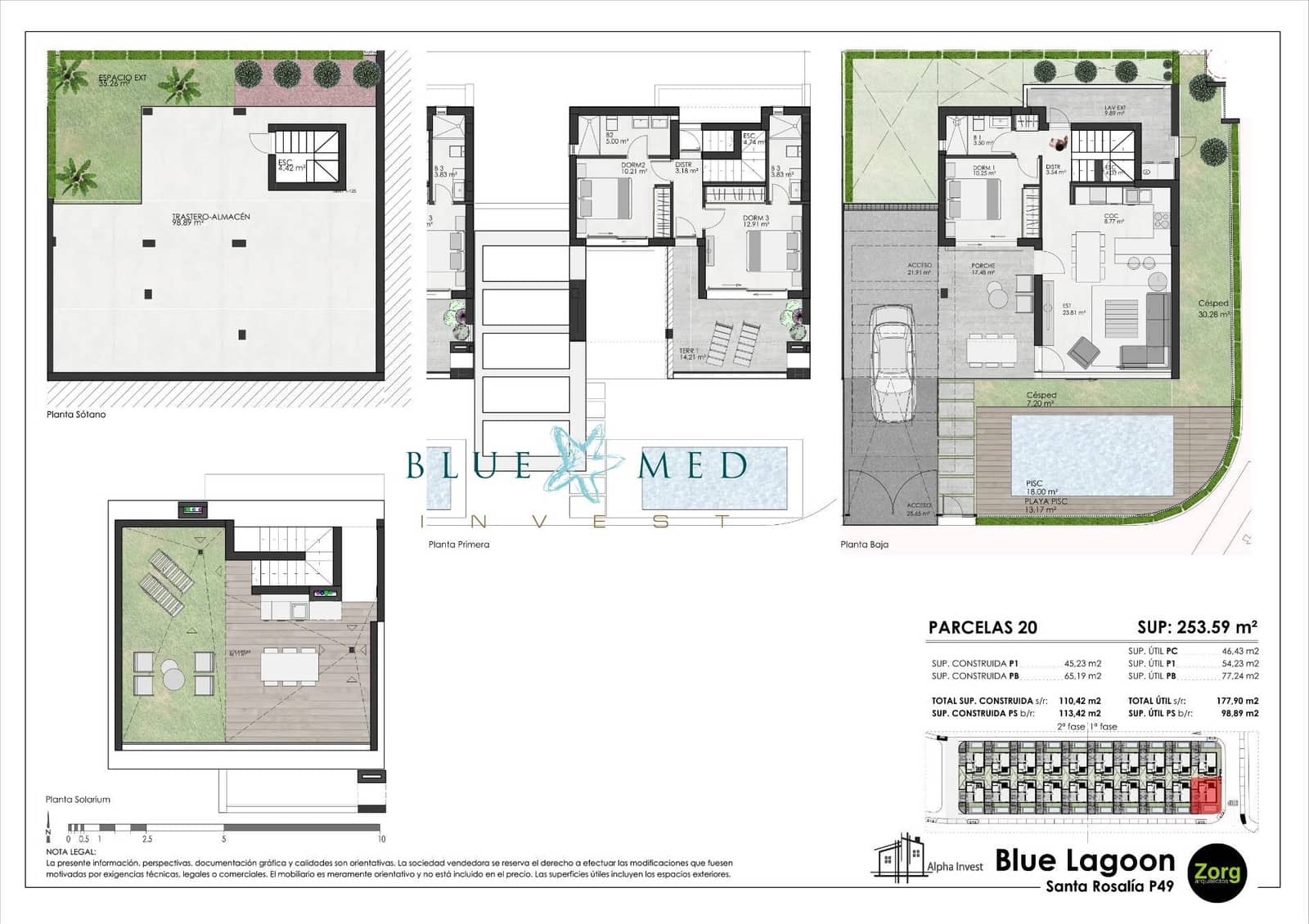 3 bedroom Villa for sale in Los Alcazares with pool - € 515,000 (Ref: 9068795)