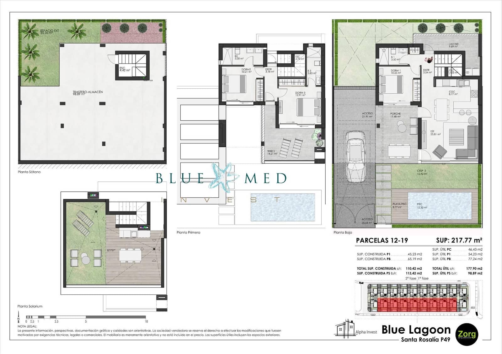 3 bedroom Villa for sale in Los Alcazares with pool - € 515,000 (Ref: 9068795)