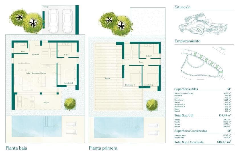 3 chambre Villa/Maison à vendre à Hacienda del Alamo avec piscine garage - 432 200 € (Ref: 9077921)