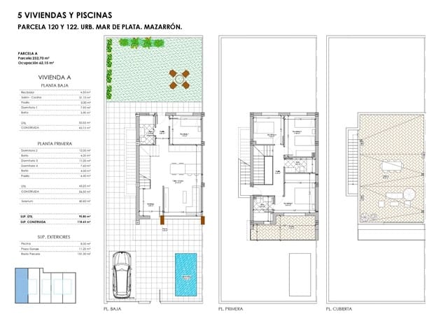 4 slaapkamer Villa te koop in Puerto de Mazarron, Mazarrón met zwembad - € 375.000 (Ref: 9085239)