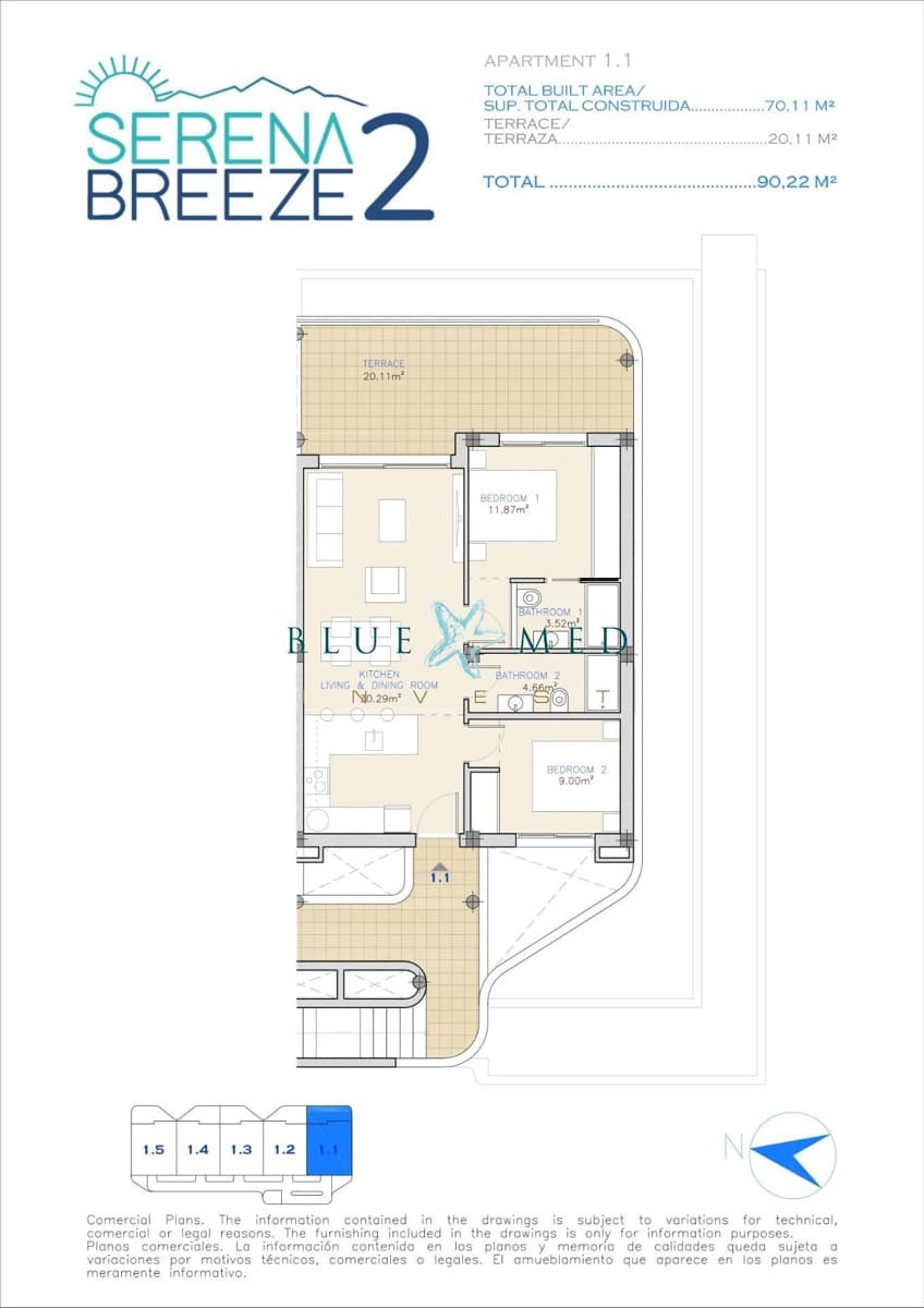 2 camera da letto Appartamento in vendita in Los Alcazares - 275.000 € (Rif: 9257261)