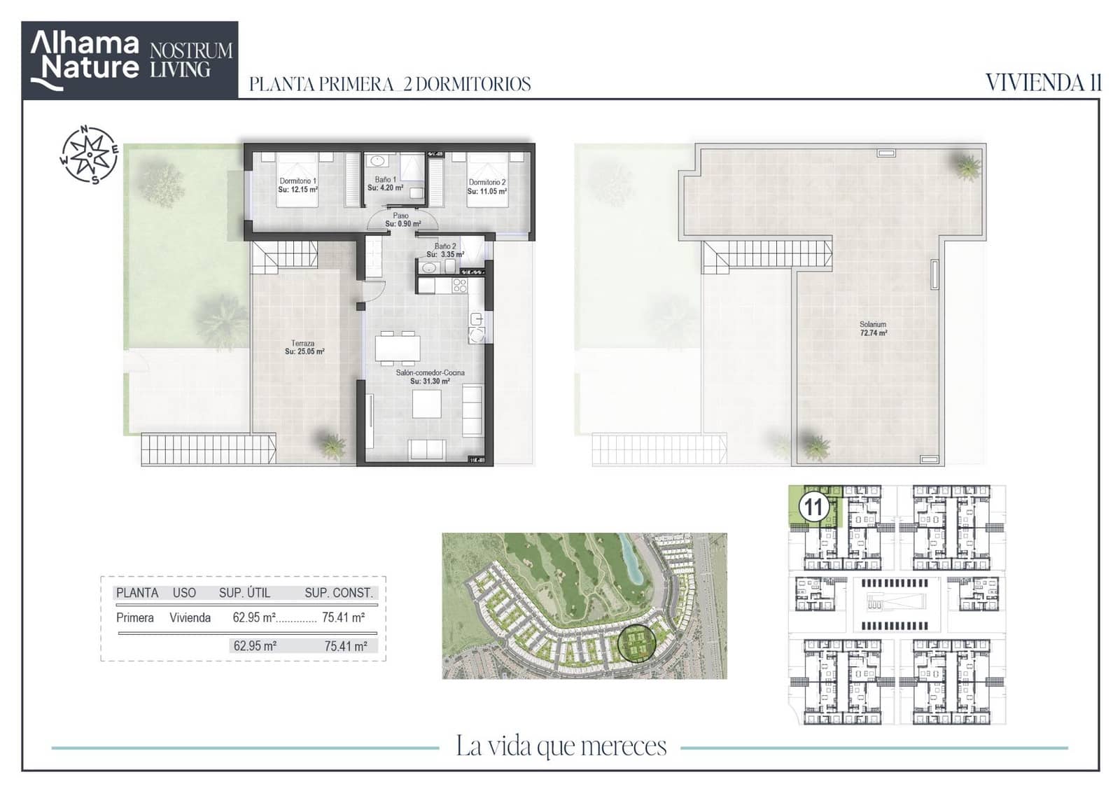 2 bedroom Flat for sale in Alhama de Murcia with pool - € 251,750 (Ref: 9272582)