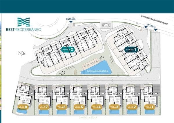 Apartamento de 2 habitaciones en Los Alcázares en venta con piscina - 269.000 € (Ref: 9330632)