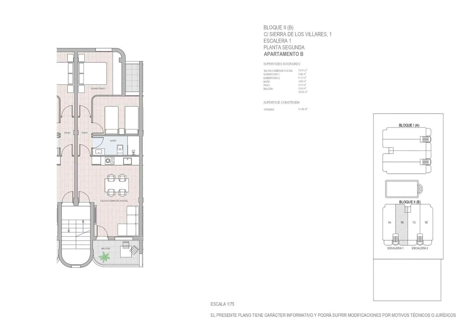 2 soveværelse Lejlighed til salg i Puerto de Mazarron med swimmingpool - € 125.000 (Ref: 9449162)
