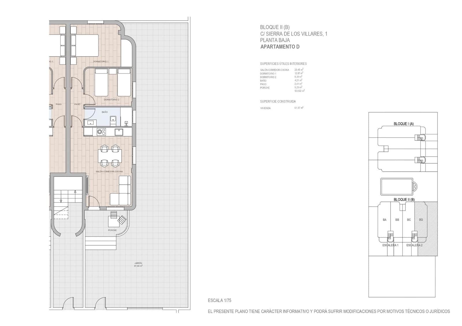 2 soveværelse Lejlighed til salg i Puerto de Mazarron med swimmingpool - € 125.000 (Ref: 9449162)