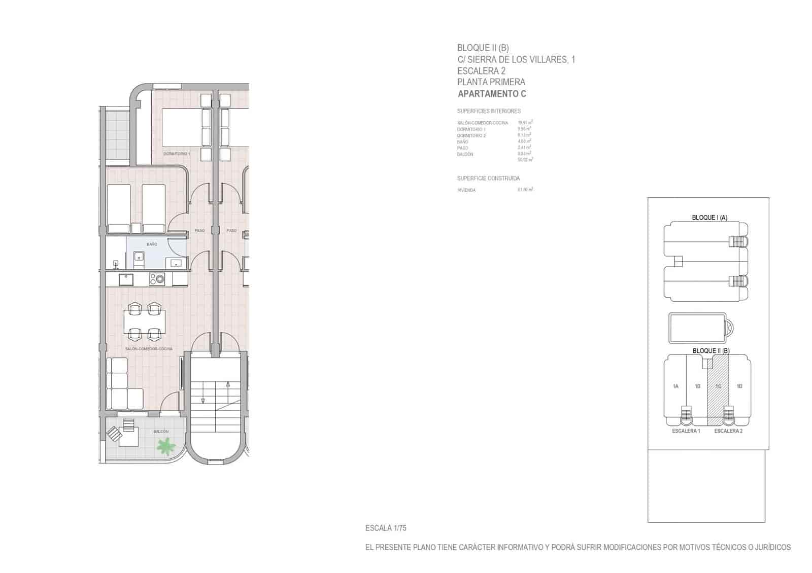 2 soveværelse Lejlighed til salg i Puerto de Mazarron med swimmingpool - € 125.000 (Ref: 9449162)