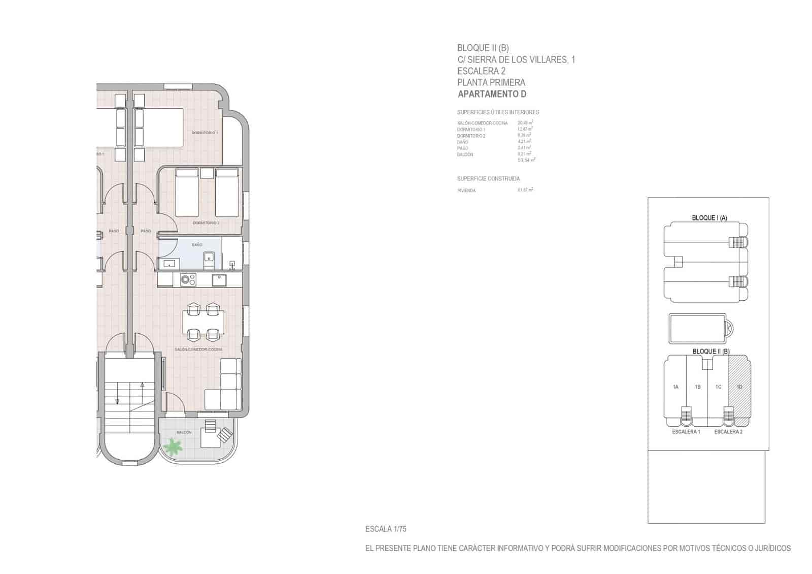 2 soveværelse Lejlighed til salg i Puerto de Mazarron med swimmingpool - € 125.000 (Ref: 9449162)