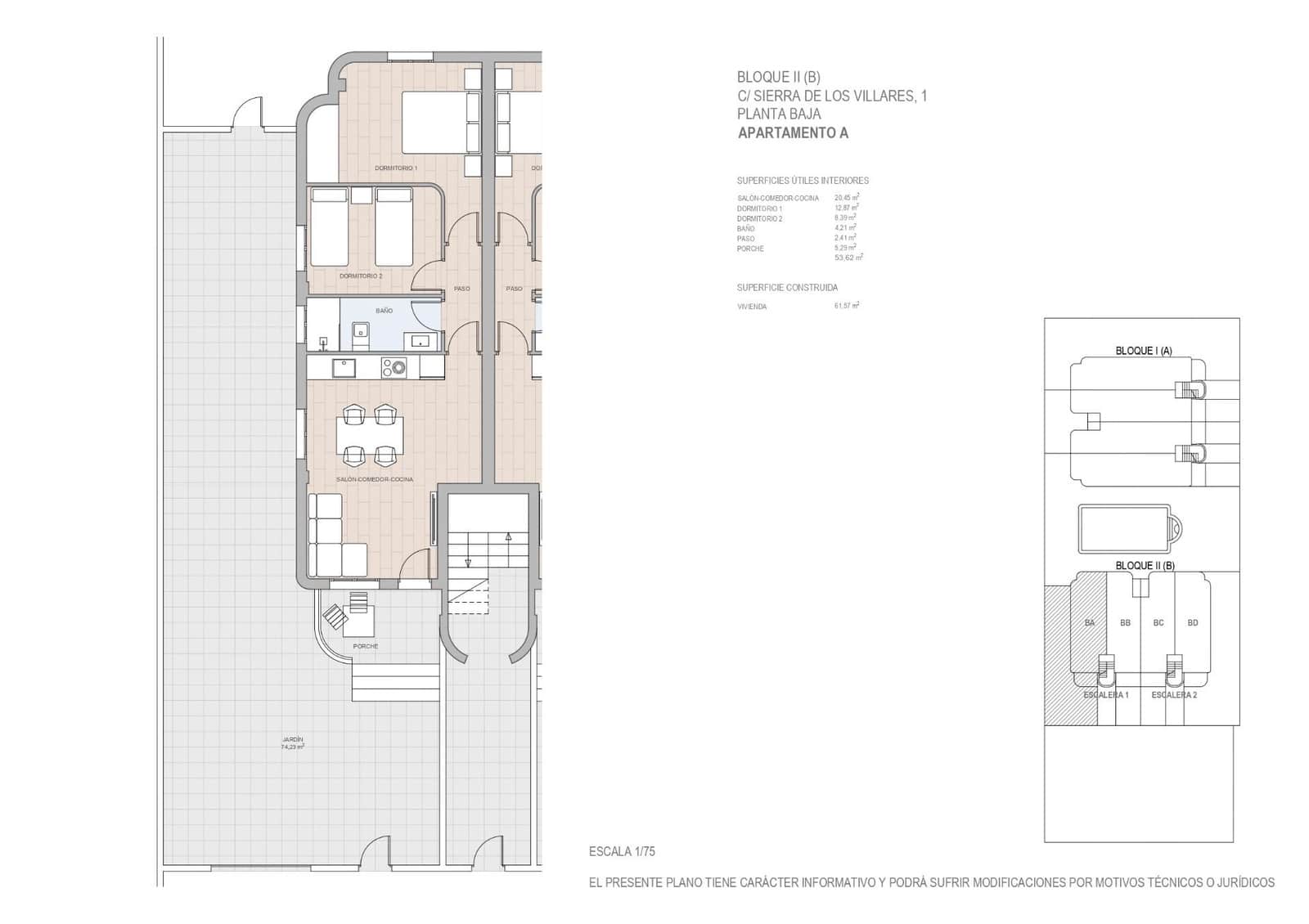 2 quarto Apartamento para venda em Puerto de Mazarron com piscina - 125 000 € (Ref: 9449162)