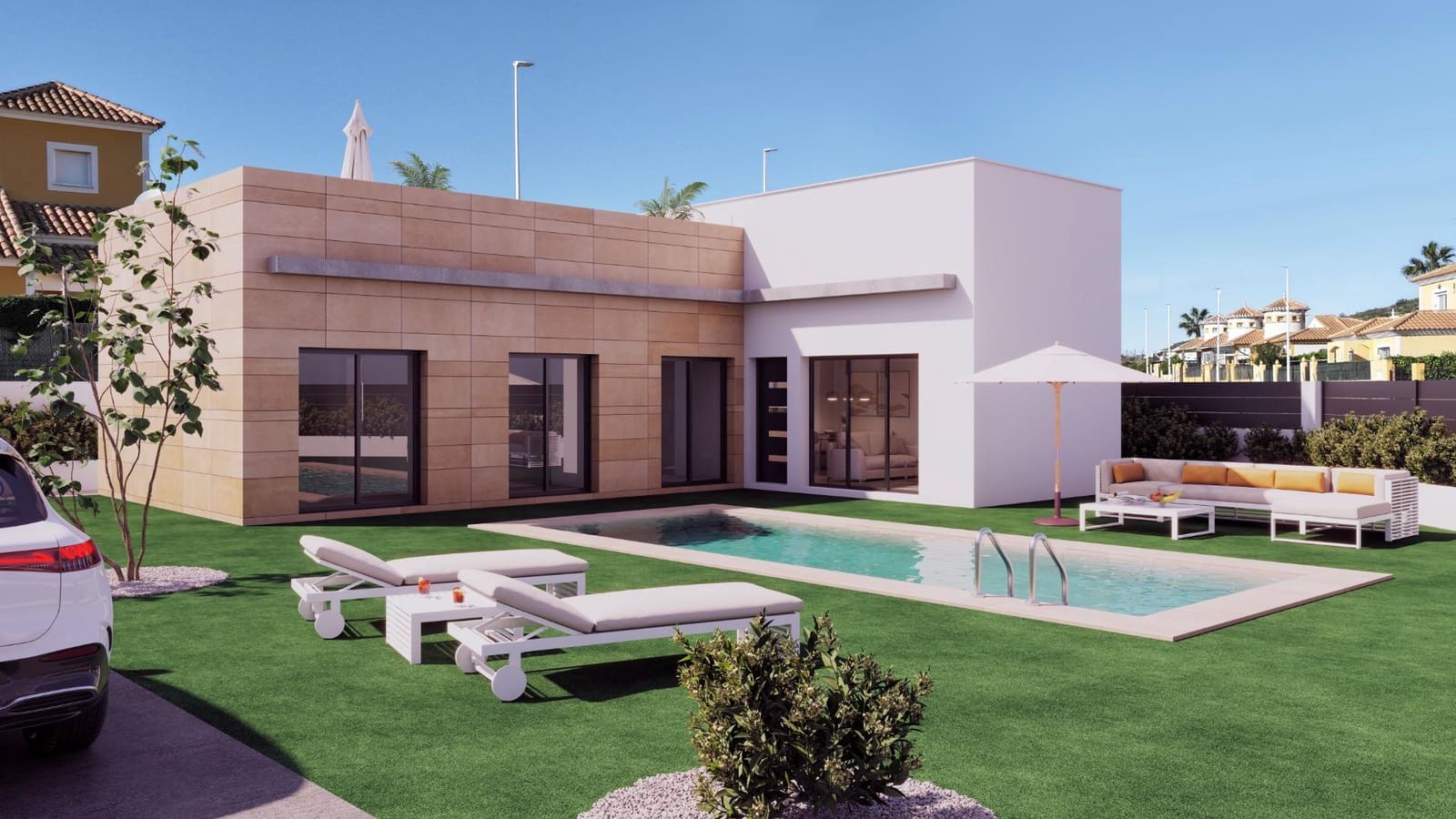 3 bedroom Villa for sale in Mazarron with pool - € 339,000 (Ref: 9497176)