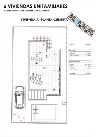 2 quarto Moradia para venda em Mazarrón com piscina - 249 900 € (Ref: 9518896)