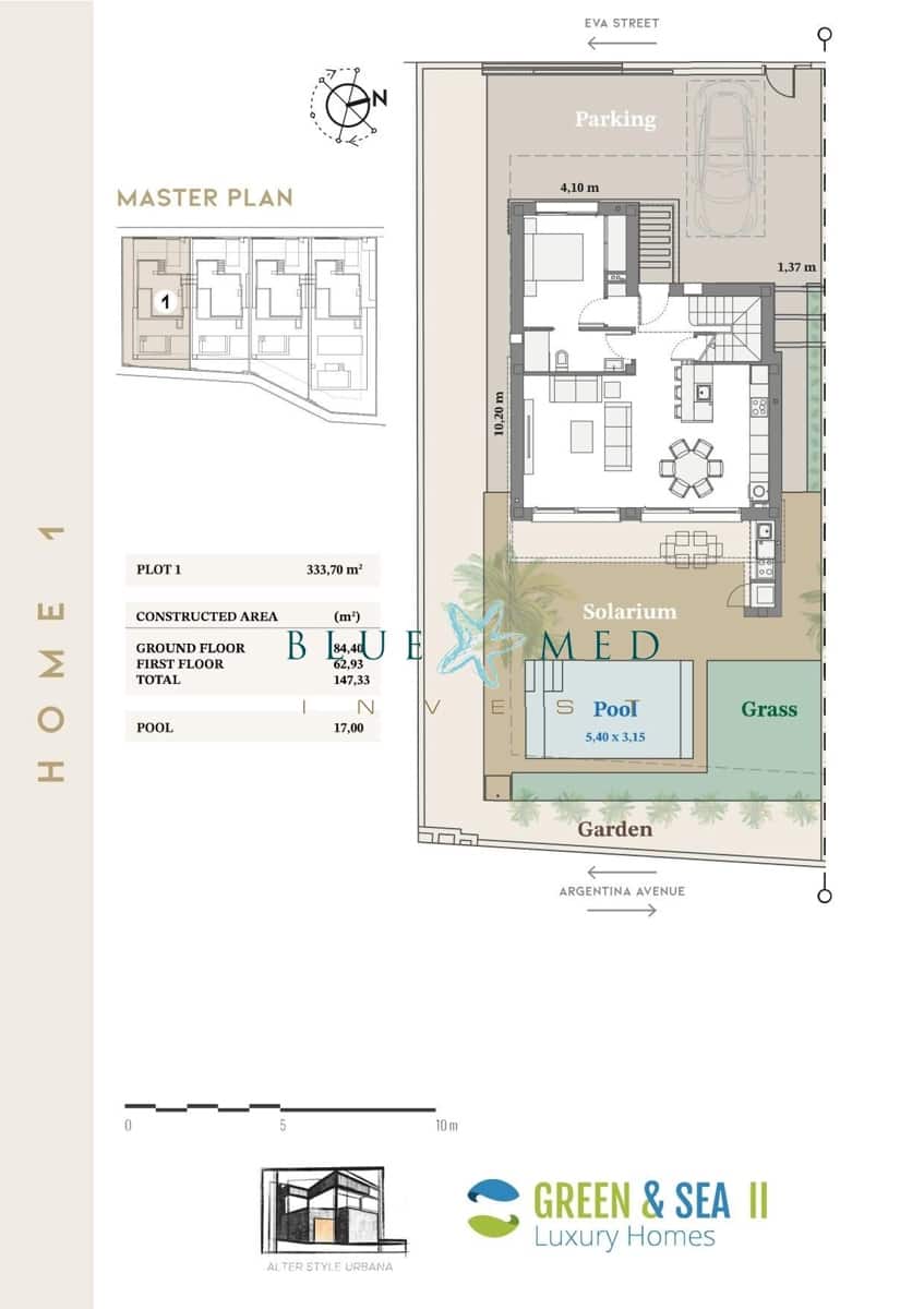 3 chambre Villa/Maison à vendre à Santiago de la Ribera avec piscine - 585 000 € (Ref: 9568639)