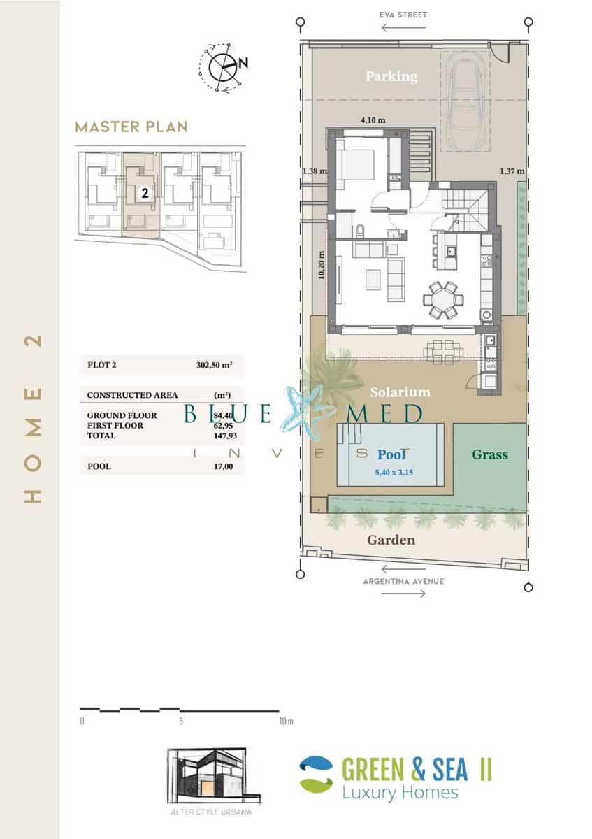 3 chambre Villa/Maison à vendre à Santiago de la Ribera avec piscine - 585 000 € (Ref: 9568639)