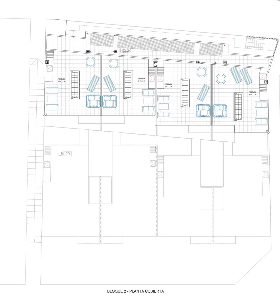 2 sovrum Takvåning till salu i Cartagena med garage - 360 000 € (Ref: 9571170)