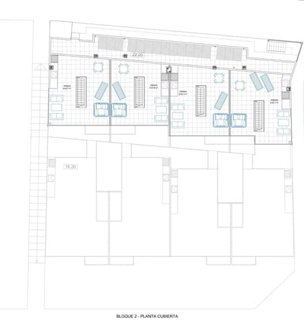 2 sypialnia Penthouse na sprzedaż w Los Puertos, Kartagena z garażem - 360 000 € (Ref: 9571170)