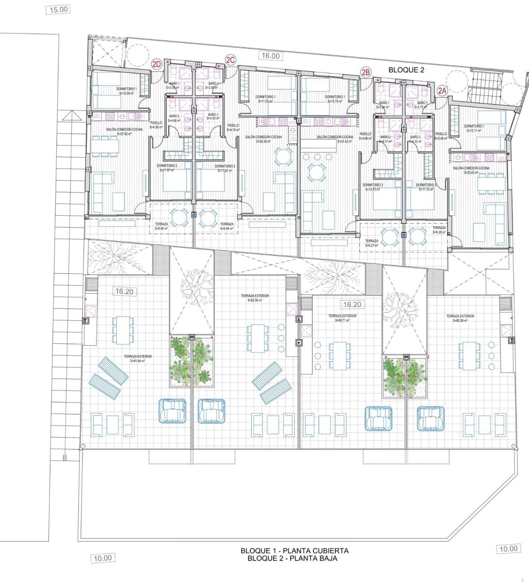 2 sovrum Takvåning till salu i Cartagena med garage - 360 000 € (Ref: 9571170)