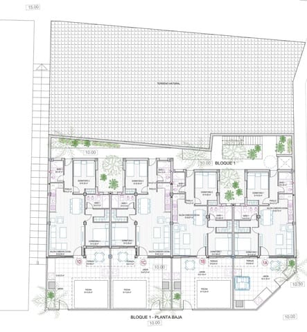 2 sypialnia Penthouse na sprzedaż w Los Puertos, Kartagena z garażem - 360 000 € (Ref: 9571170)