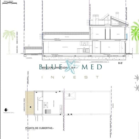 Chalet de 3 habitaciones en Bolnuevo, Mazarrón en venta - 640.000 € (Ref: 9571171)