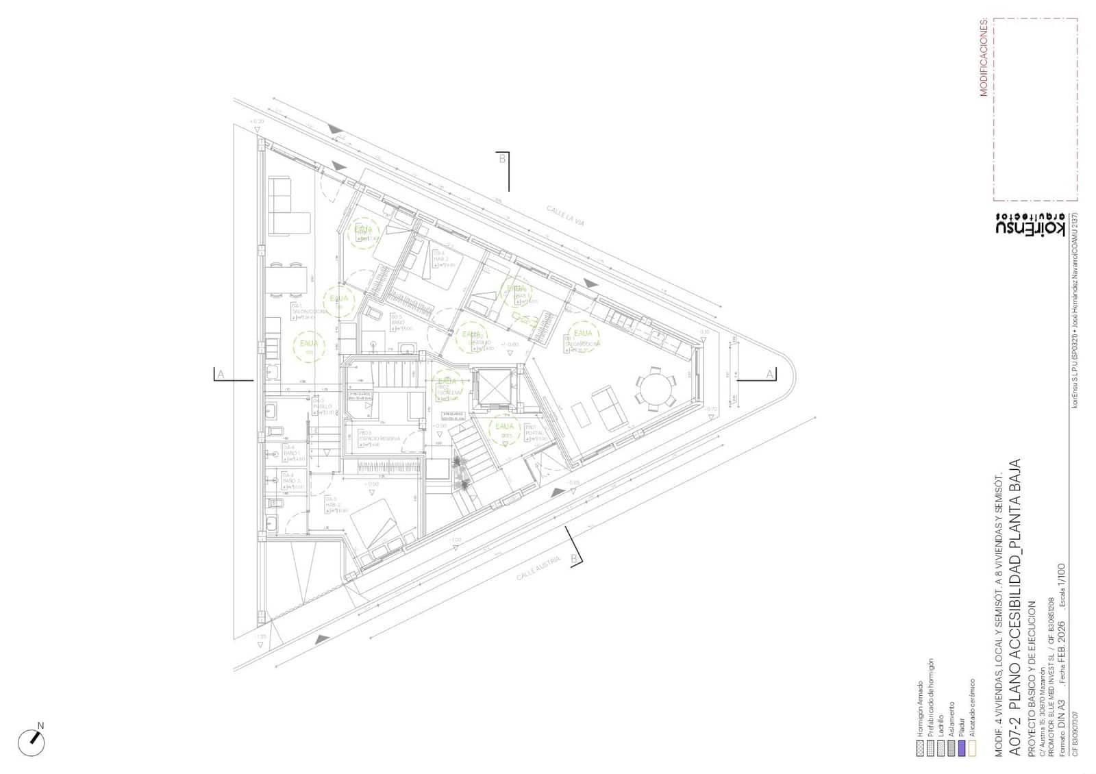 2 chambre Appartement à vendre à Mazarron avec garage - 119 900 € (Ref: 9637548)