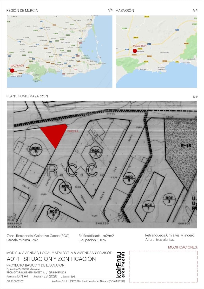 2 bedroom Apartment for sale in Mazarron with garage - € 119,900 (Ref: 9637548)