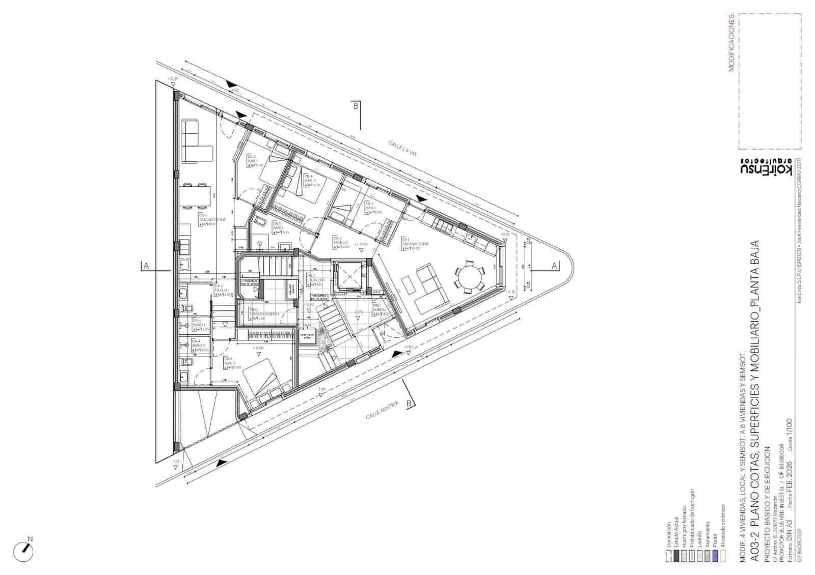 2 bedroom Apartment for sale in Mazarron with garage - € 119,900 (Ref: 9637548)