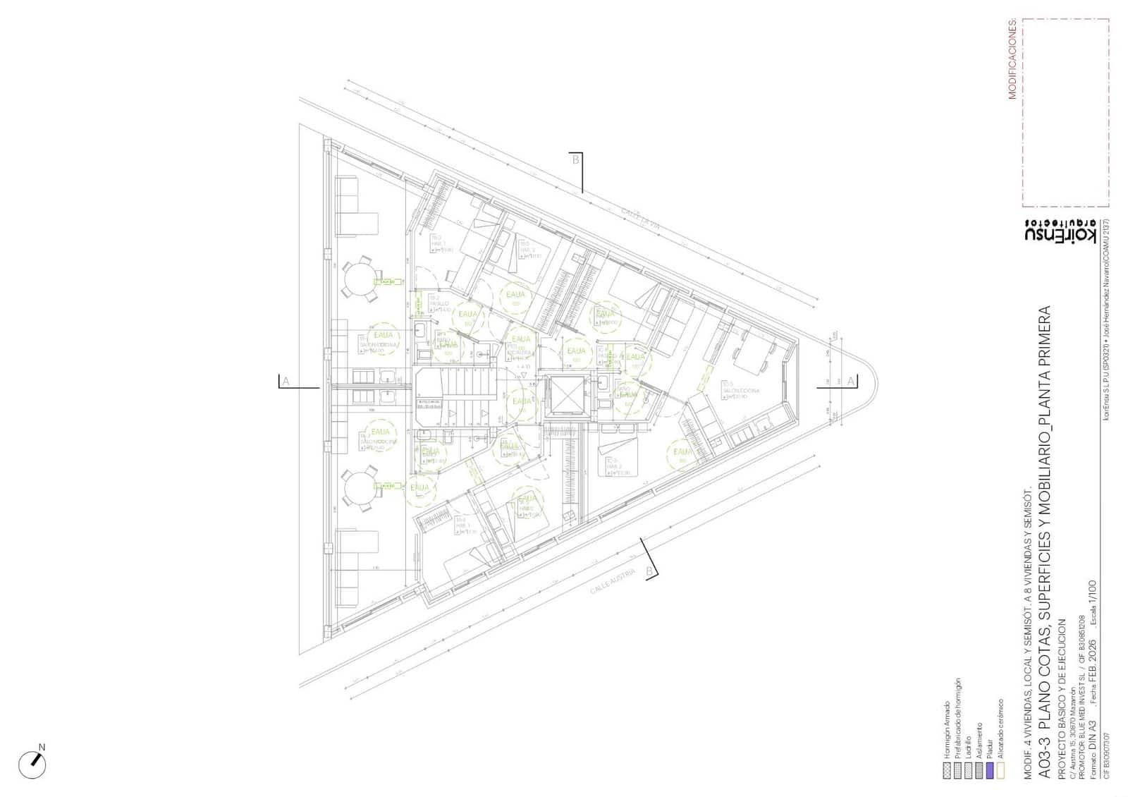 2 bedroom Apartment for sale in Mazarron with garage - € 119,900 (Ref: 9637548)