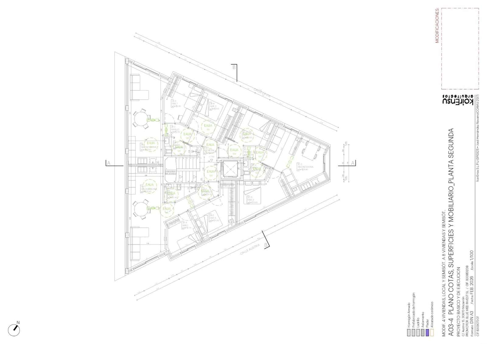 2 bedroom Apartment for sale in Mazarron with garage - € 119,900 (Ref: 9637548)