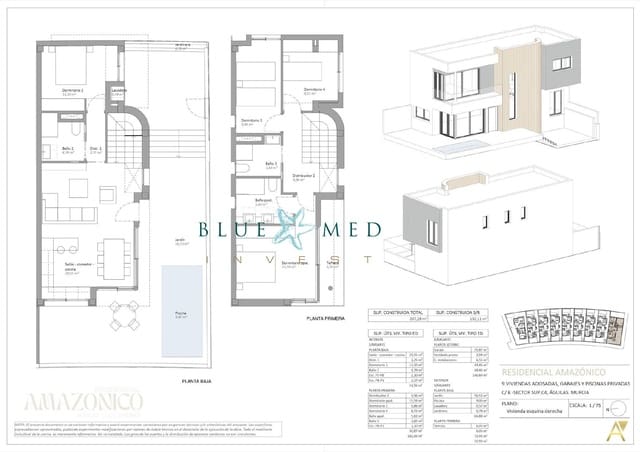 4 Zimmer Villa zu verkaufen in Casco Antiguo, Aguilas - 399.000 € (Ref: 9670635)