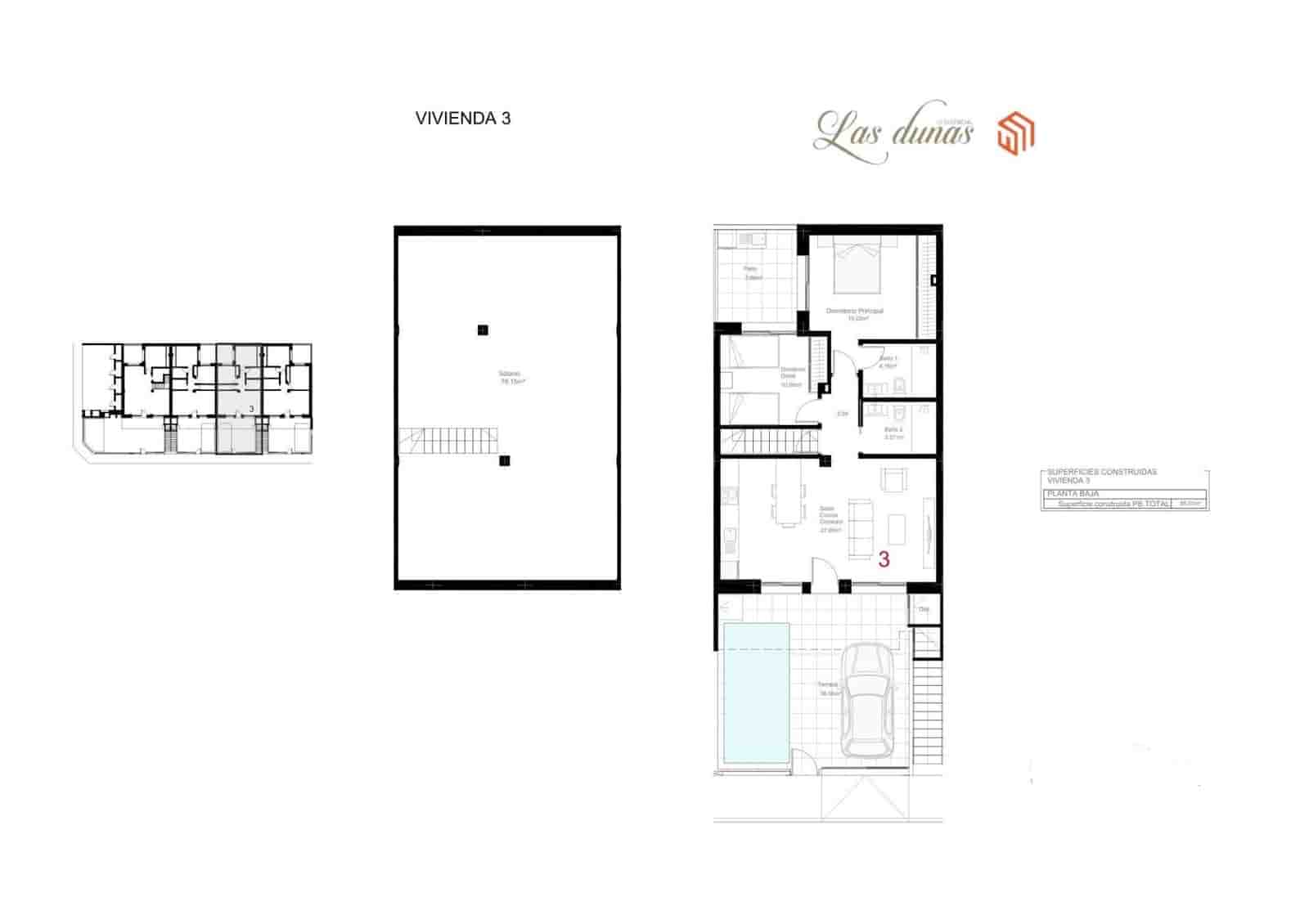 2 soverom Leilighet til salgs i San Pedro del Pinatar med svømmebasseng - € 319 900 (Ref: 9679843)