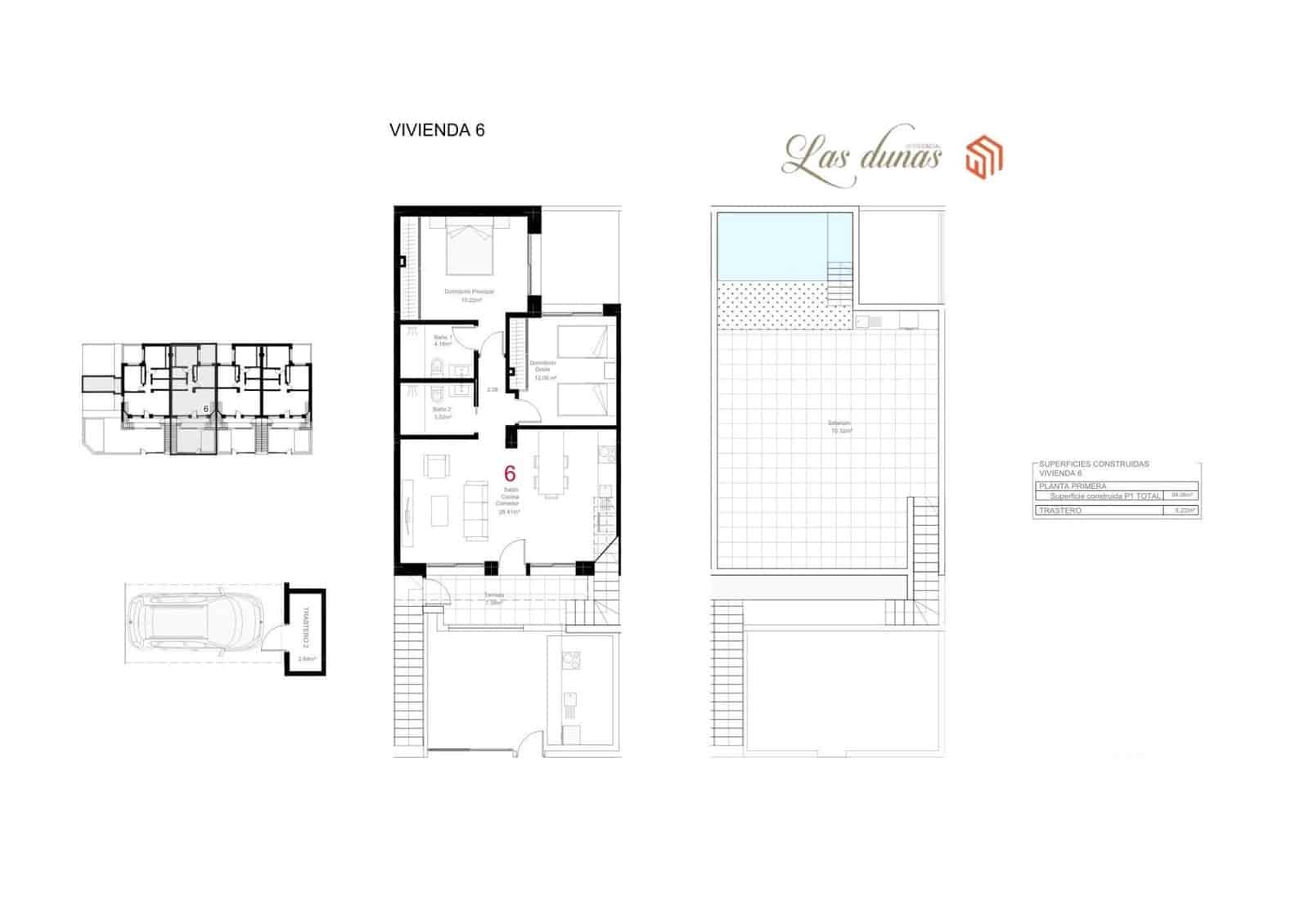 2 soverom Leilighet til salgs i San Pedro del Pinatar med svømmebasseng - € 319 900 (Ref: 9679843)