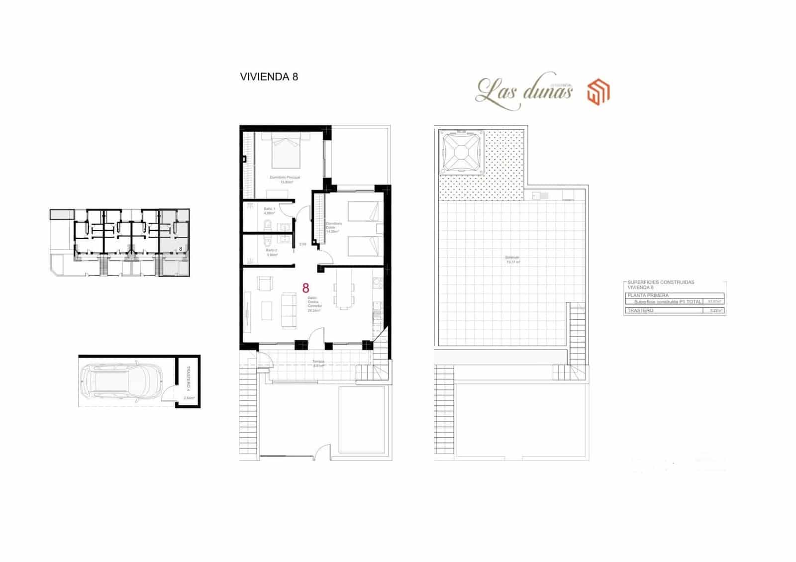 2 soverom Leilighet til salgs i San Pedro del Pinatar med svømmebasseng - € 319 900 (Ref: 9679843)