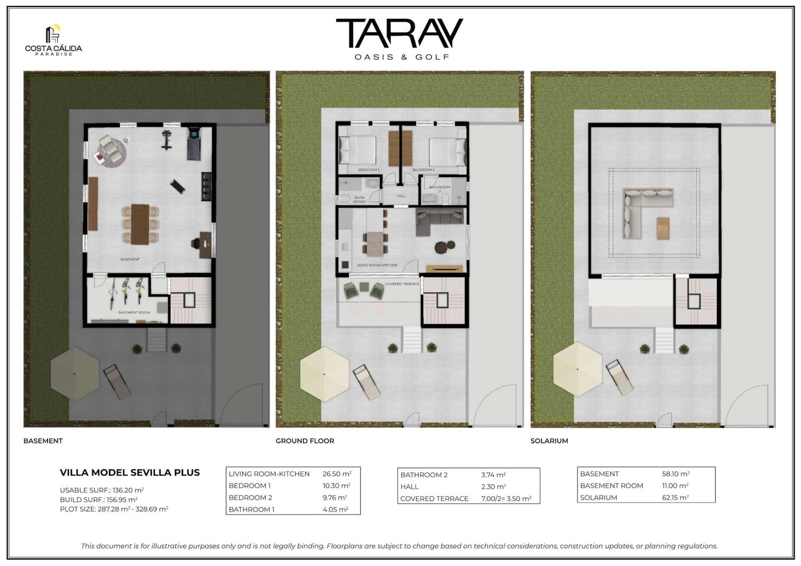 2 Zimmer Villa zu verkaufen in Camposol - 289.000 € (Ref: 9686421)
