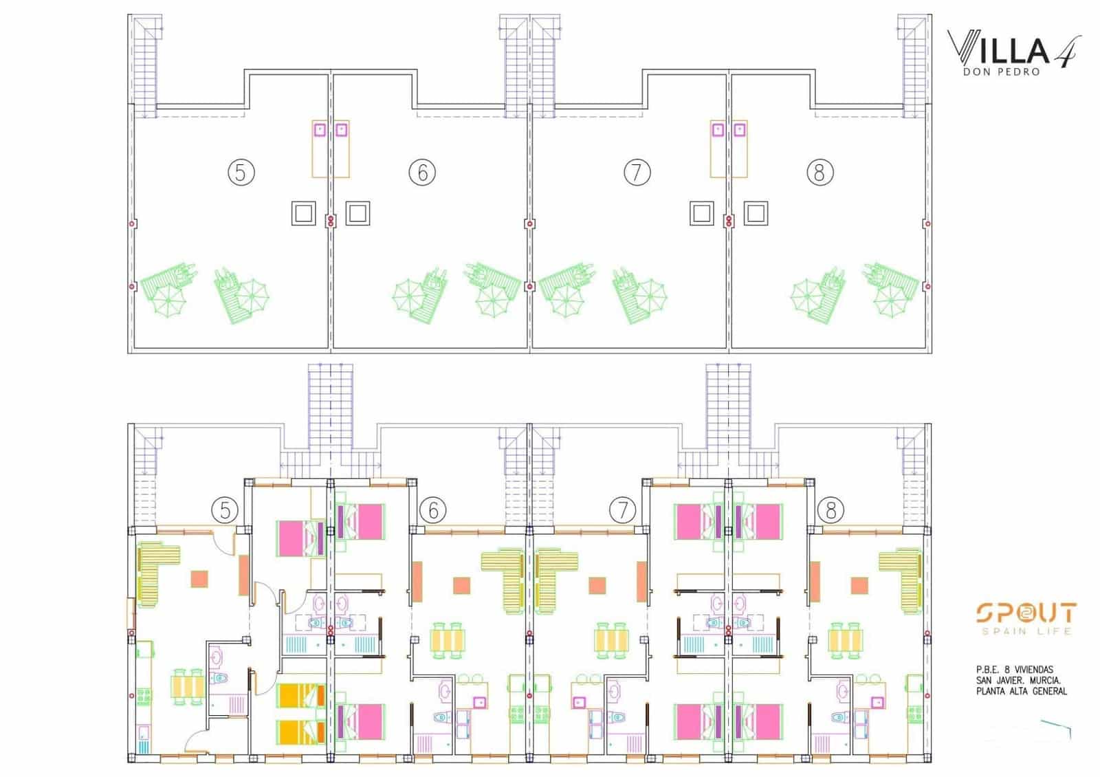 2 sypialnia Penthouse na sprzedaż w San Javier z basenem - 272 900 € (Ref: 9755666)
