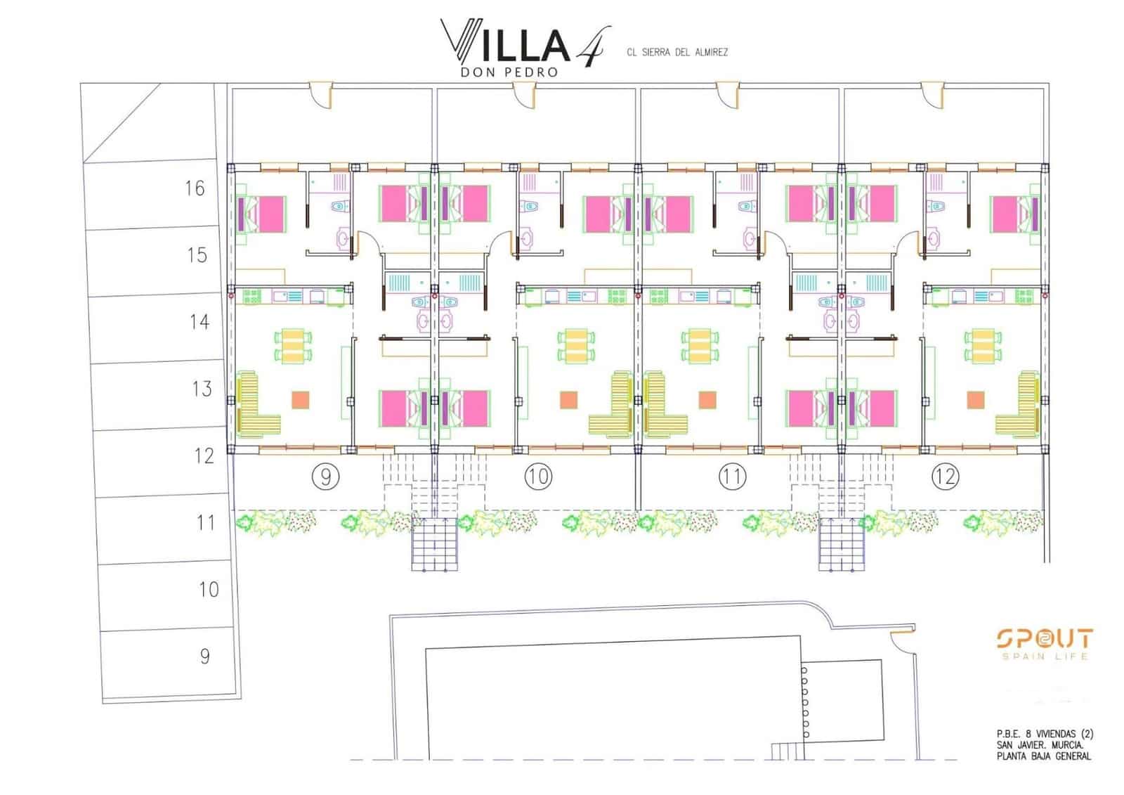 2 sypialnia Penthouse na sprzedaż w San Javier z basenem - 272 900 € (Ref: 9755666)