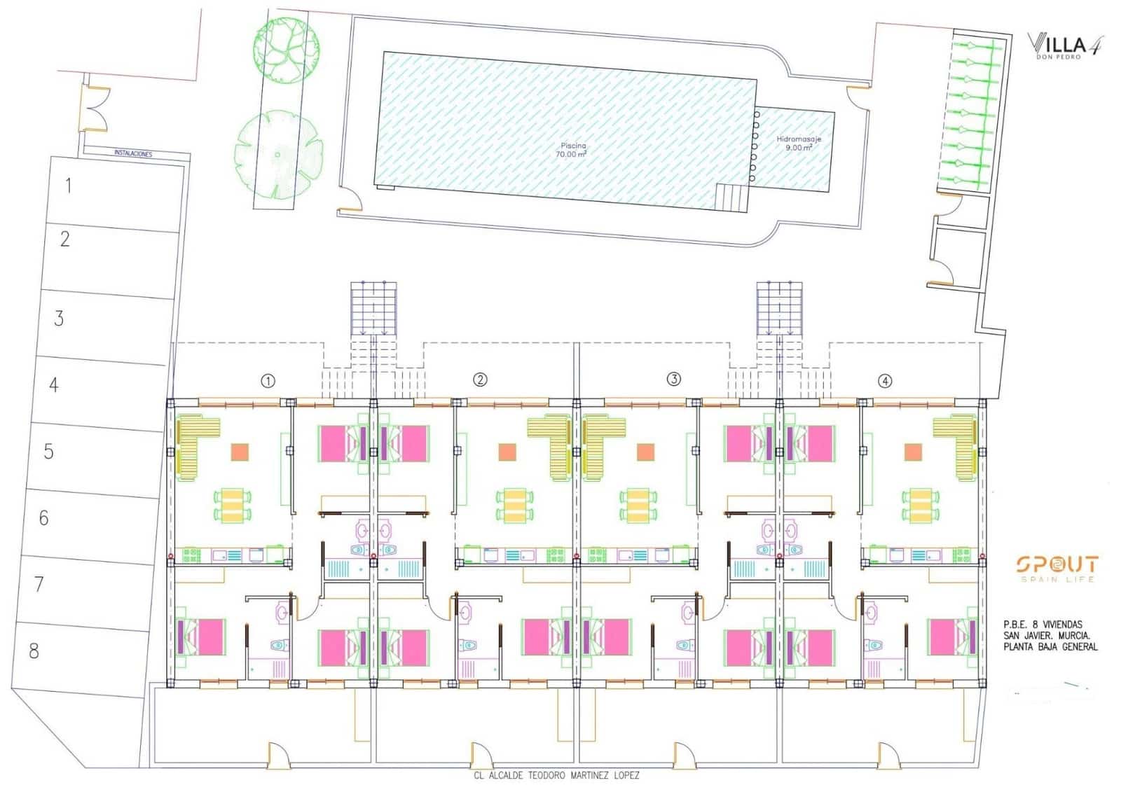 2 sypialnia Penthouse na sprzedaż w San Javier z basenem - 272 900 € (Ref: 9755666)