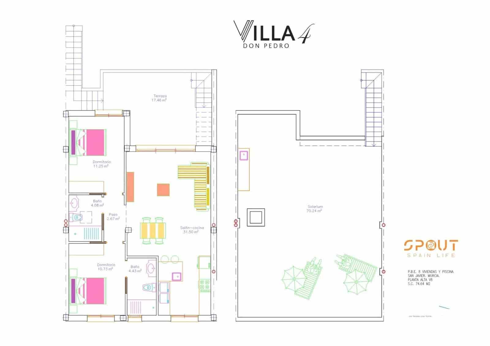 3 sypialnia Apartament na sprzedaż w San Javier z basenem - 258 900 € (Ref: 9755667)