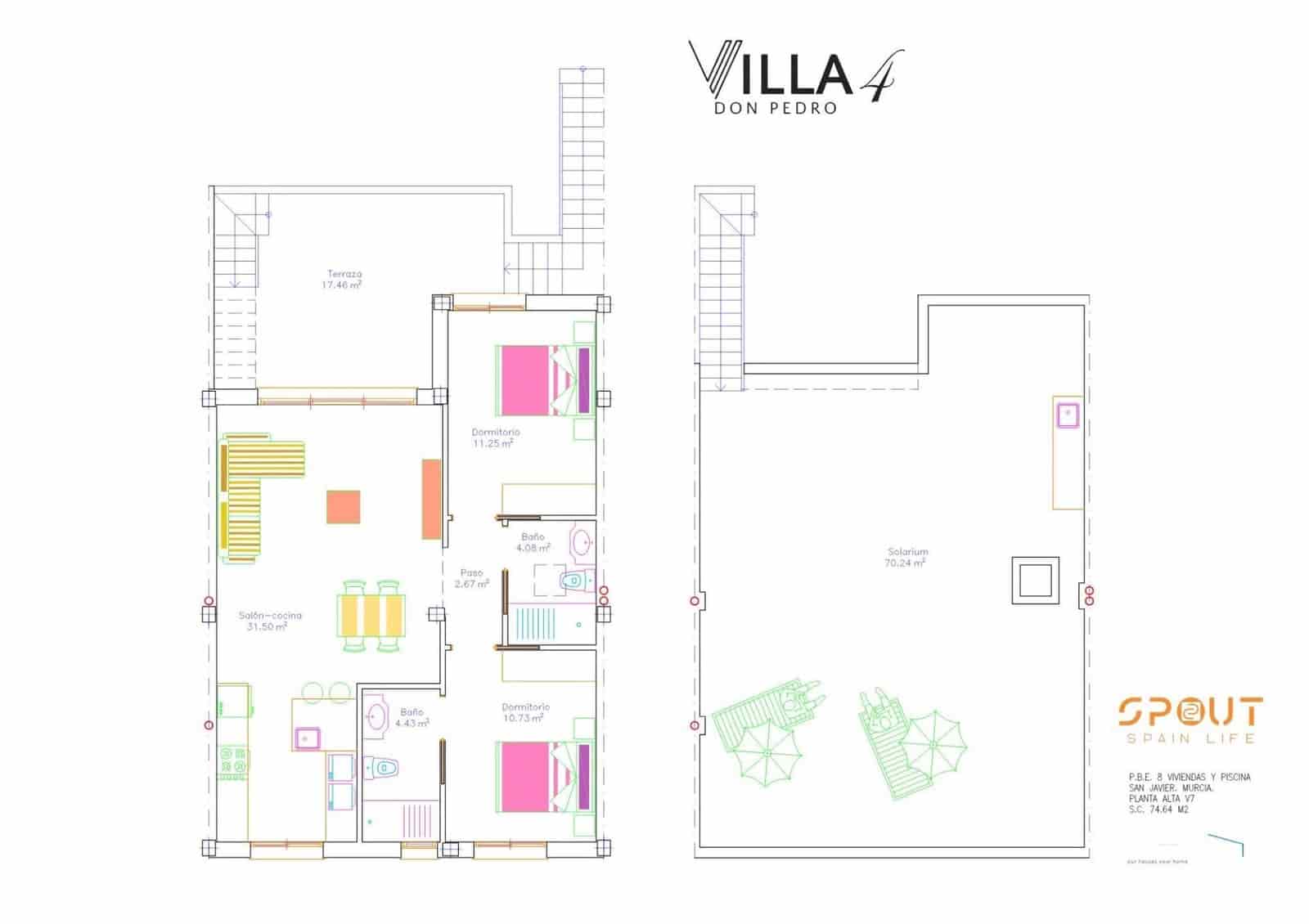 3 sypialnia Apartament na sprzedaż w San Javier z basenem - 258 900 € (Ref: 9755667)