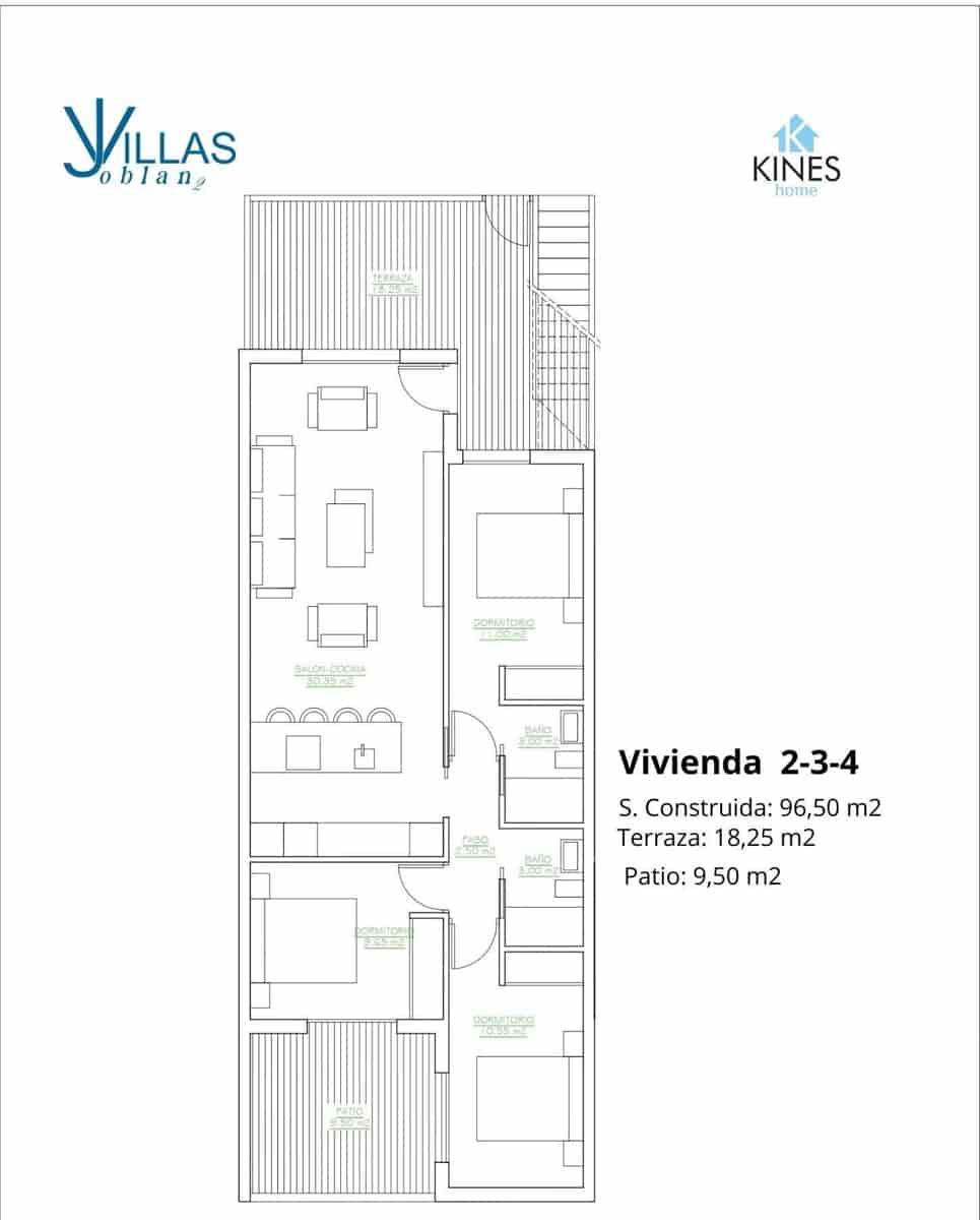 1 soverom Penthouse til salgs i San Pedro del Pinatar med svømmebasseng - € 194 900 (Ref: 9758960)