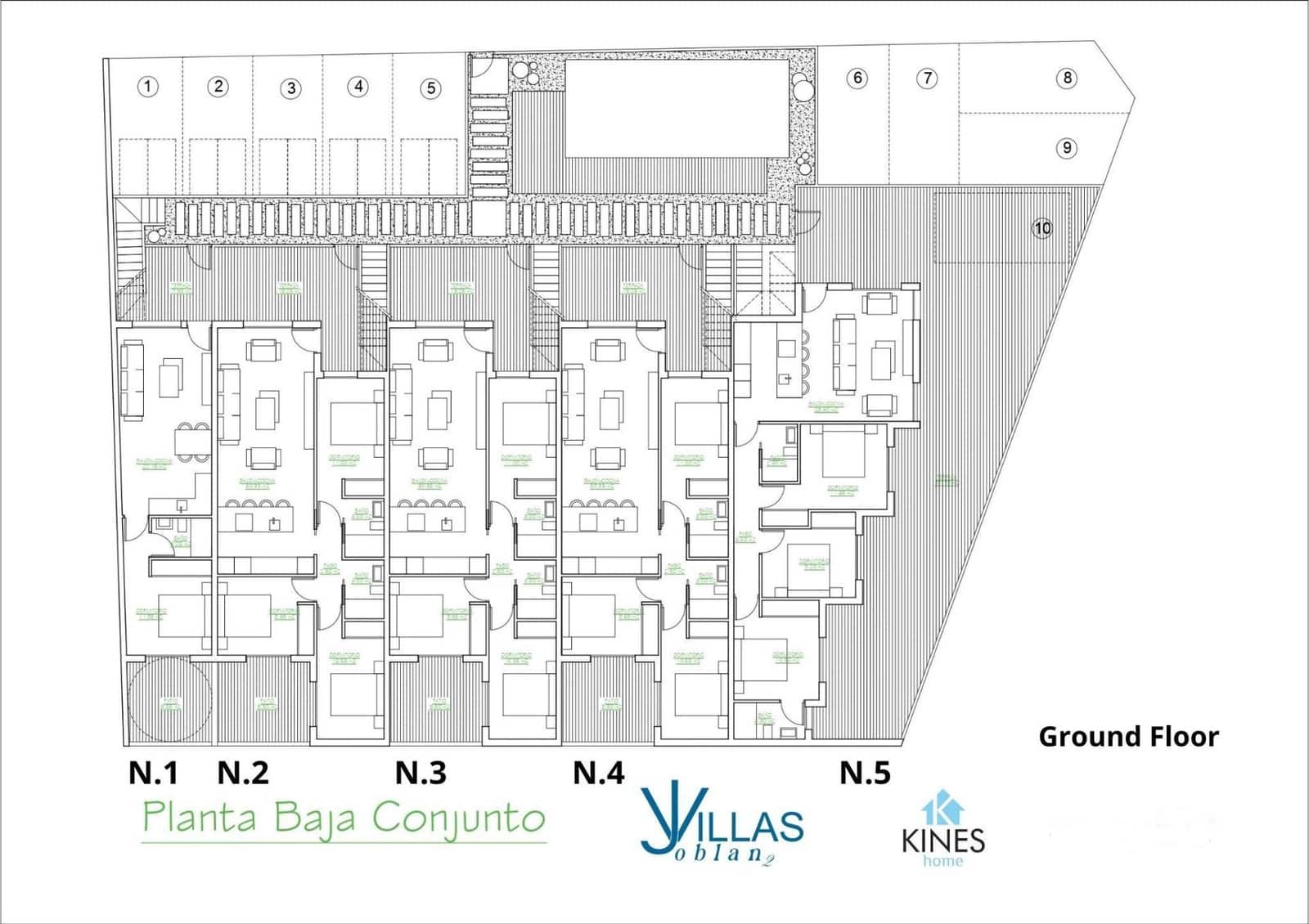 3 soverom Penthouse til salgs i San Pedro del Pinatar med svømmebasseng - € 299 900 (Ref: 9758961)