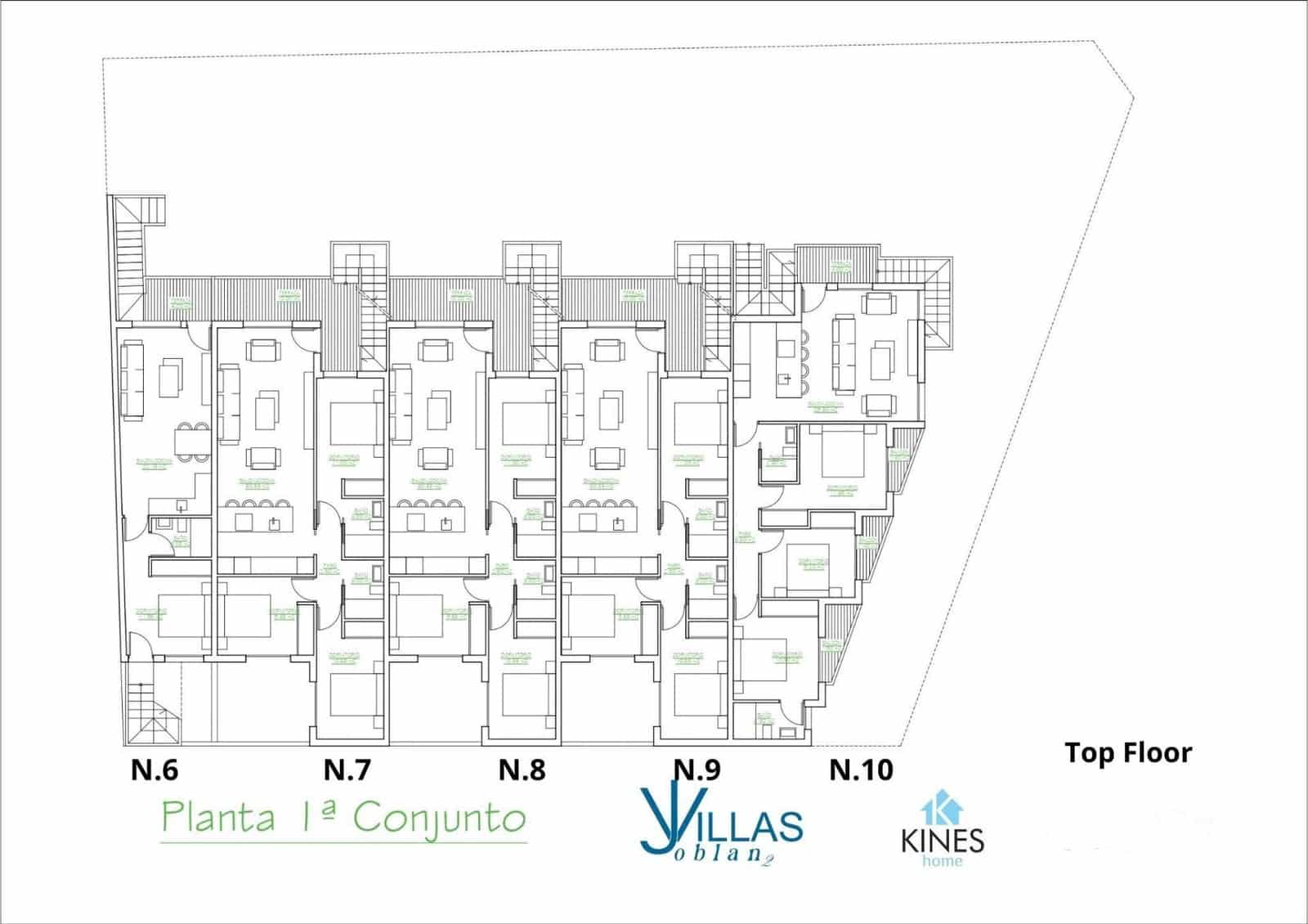 3 soverom Penthouse til salgs i San Pedro del Pinatar med svømmebasseng - € 299 900 (Ref: 9758961)