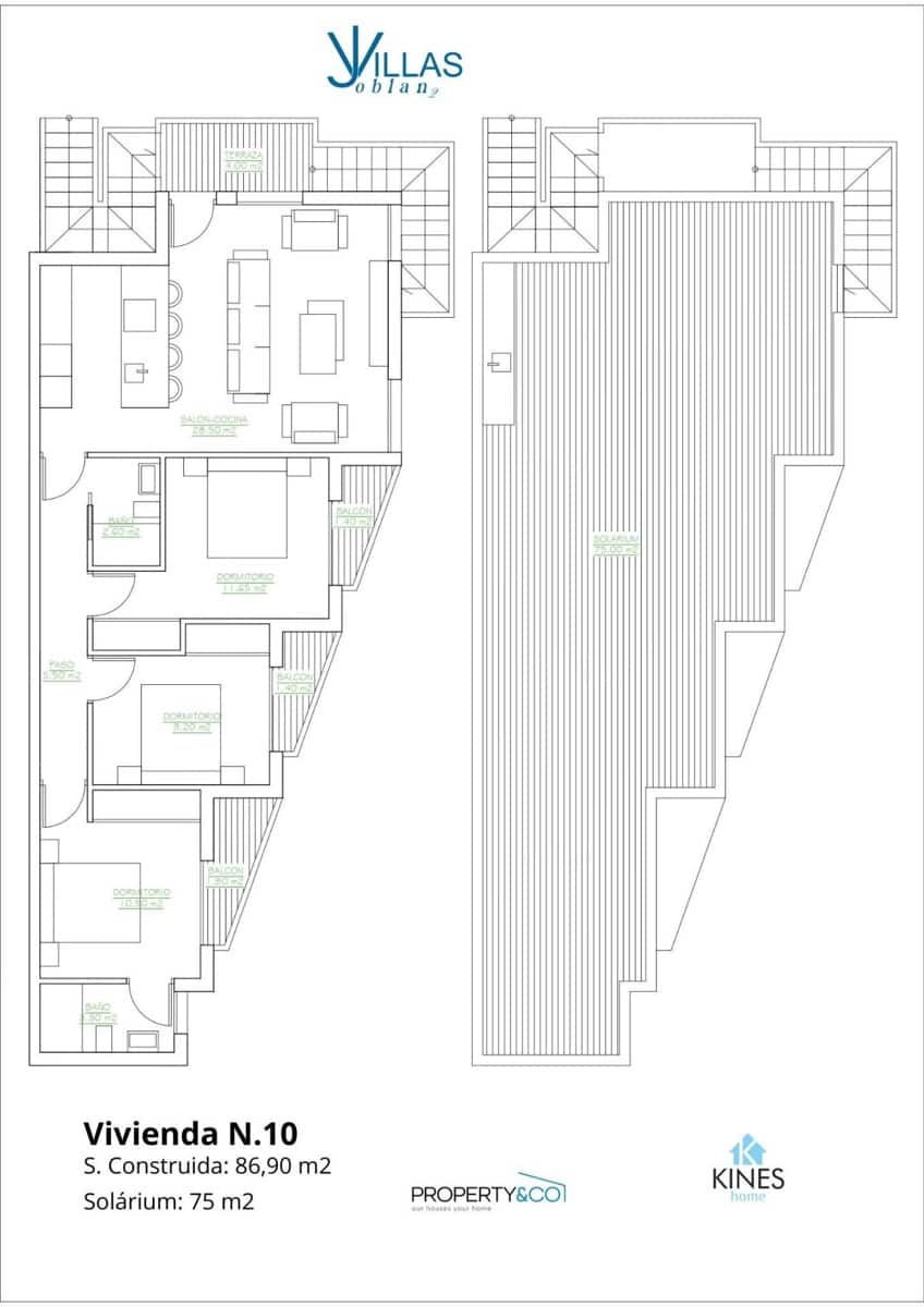 3 soveværelse Lejlighed til salg i San Pedro del Pinatar med swimmingpool - € 269.900 (Ref: 9758962)