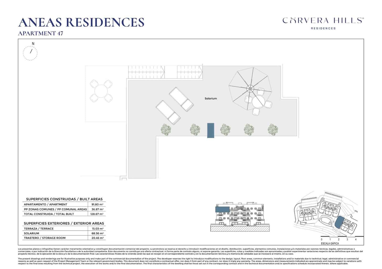 3 quarto Apartamento para venda em Corvera com piscina - 285 000 € (Ref: 9797395)
